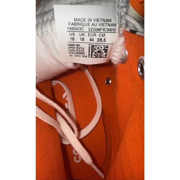 Converse Not A Chuck Sneakers Shoes Men’s US Size 10 All Star Made In Vietnam - Picture 8 of 9